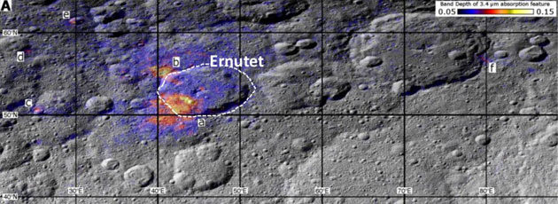 Organische Bausteine Planet Ceres