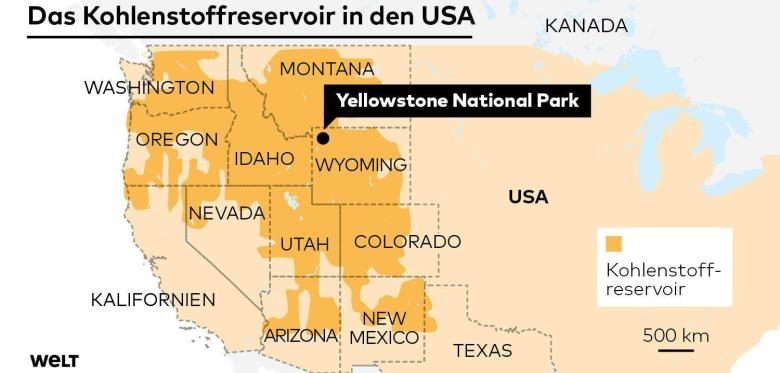 Kohlenstoffreservoir USA