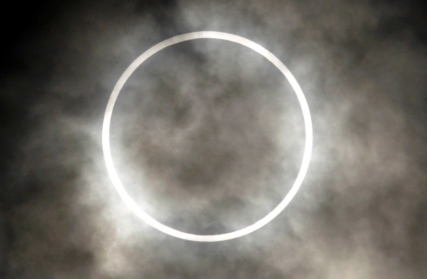 ringförmige sonnenfinsternis