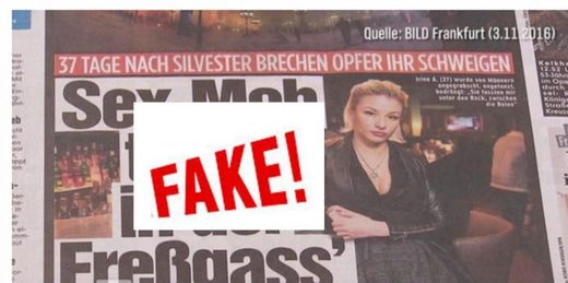 Fake News Deutschland Bild