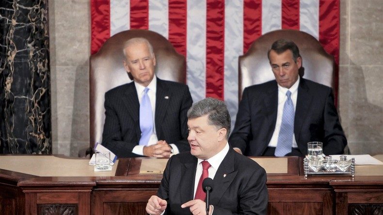 Sitzung US-Kongress mit Poroschenko