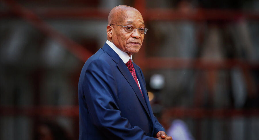Präsident der südafrikanischen Republik Jacob Zuma