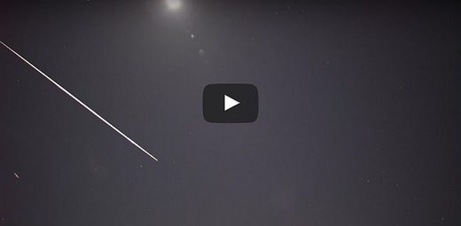 Meteor über dem Kanton Tessin März 2017