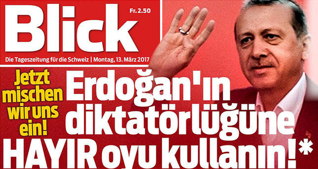 erdogan swiss newspaper