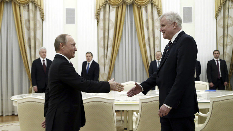 Putin und Seehofer