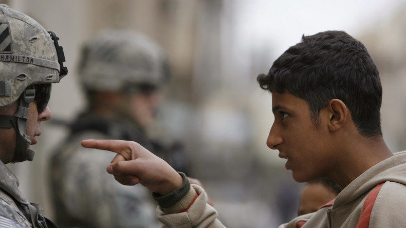 Klicken um zu vergrößern US-Soldaten Zivilisten Irak