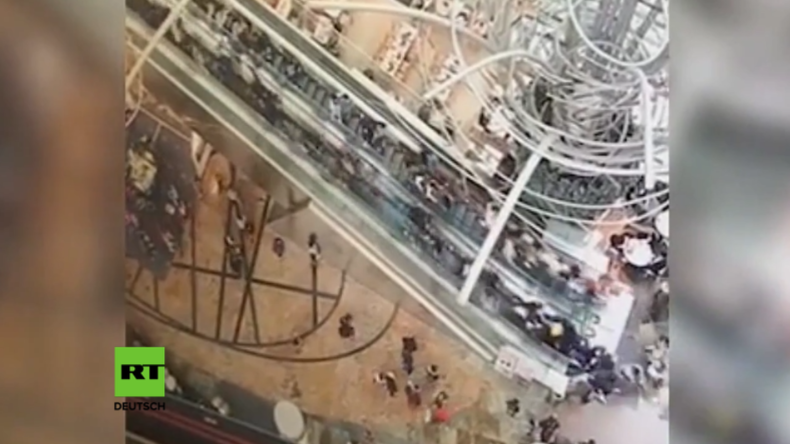 Horror-Rolltreppe Hong Kong