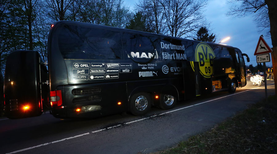 Borussia Dortmund team bus