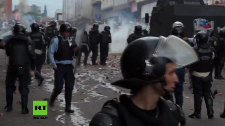 Agents provocateurs gewaltsame Proteste Venezuela