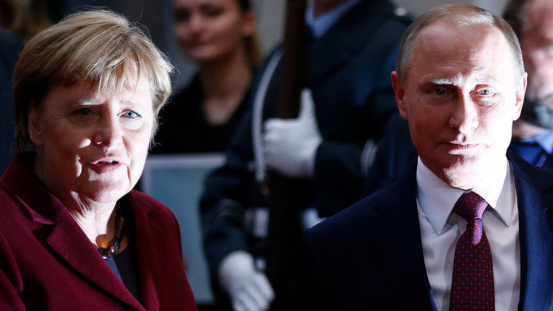 Merkel mit Putin