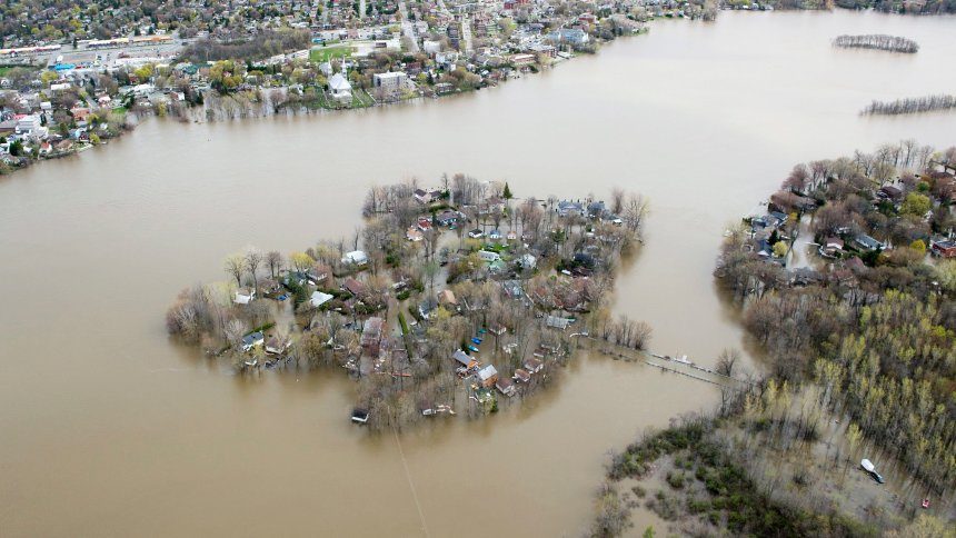 überschwemmung kanada
