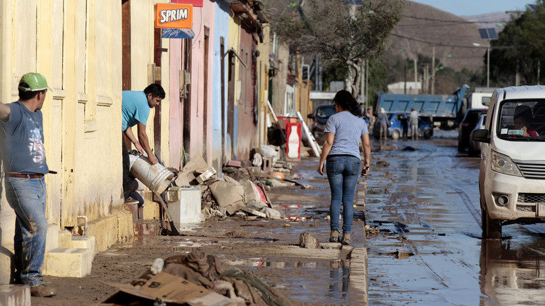 Mindestens zwei Menschen sterben bei Überflutungen in Chile Mai 2017