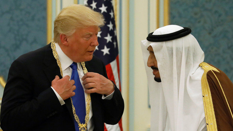 Trump Salman 