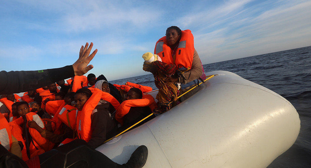 Boot Flüchtlinge 