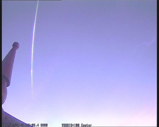 Exeter meteor fireball