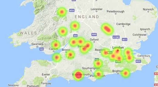 meteor fireball over England