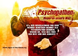 Psychopathen regieren unsere welt, Politiker, Bevölkerung