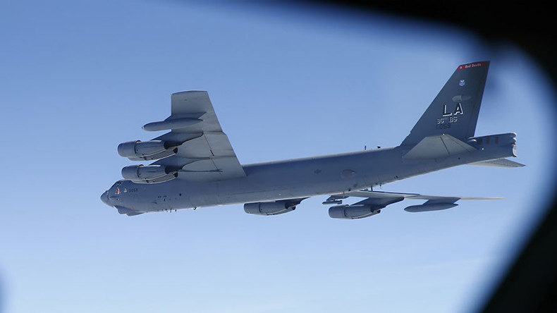 US-Langstreckenbomber B-52,US-Kampfjet