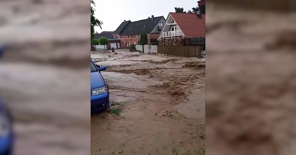 überschwemmung deutschland