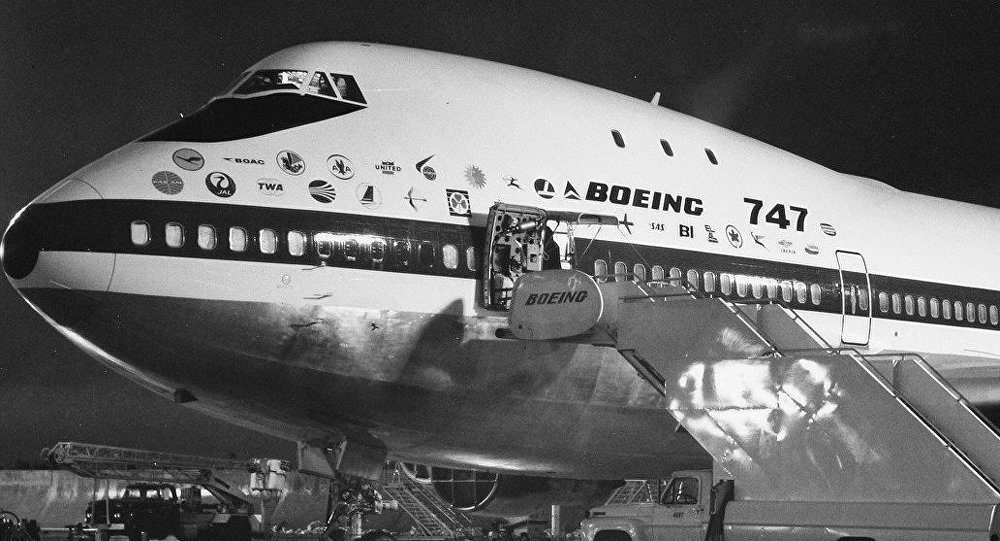 Flugzeug Boeing 747