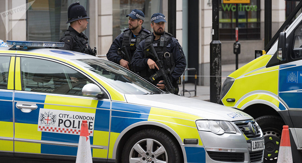 Autounglück London, polizei london