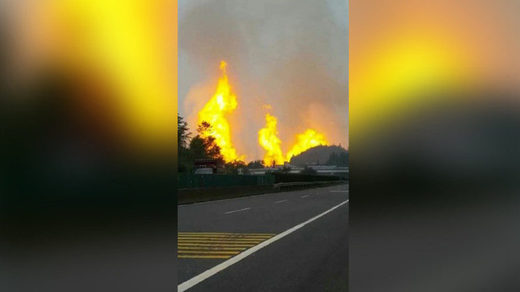 Explosion Pipeline China