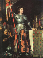 Joan of Ark, a female hero archetype