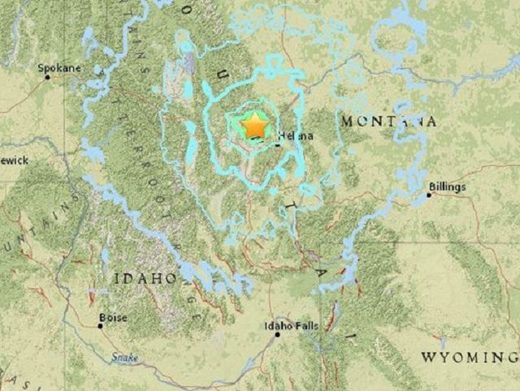 Erdbeben der Stärke 5,8 erschüttert Nordwesten der USA