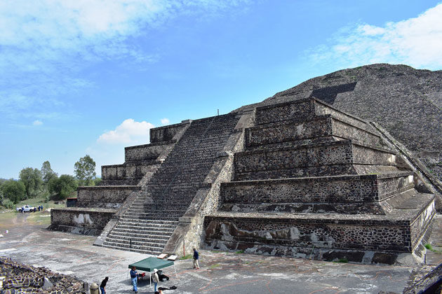 Mondpyramide von Teotihuacán