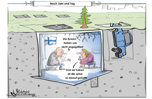 Satire Russophobie Finnland