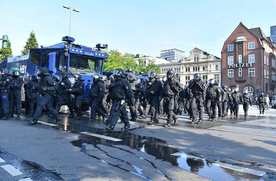 Polizisten Einsatz G20-Gipfel