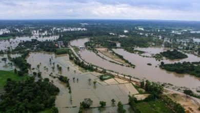 Überschwemmung  Nakhon Phanom Thailand