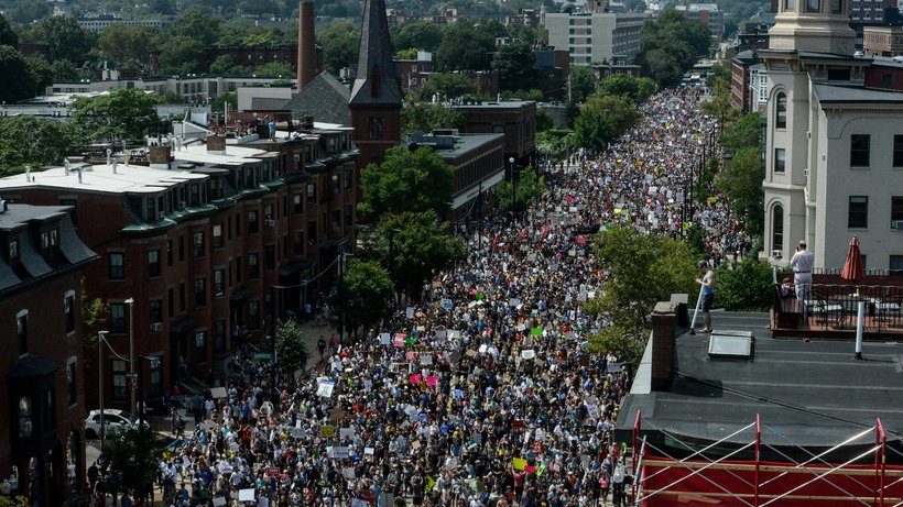 demonstration boston