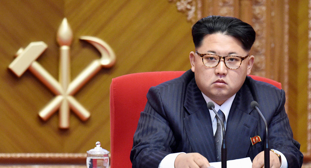 Staatschef von Nordkorea Kim Yong Un