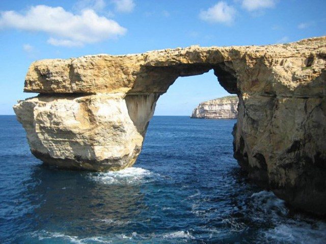 Felsentor Insel Gozo Malta