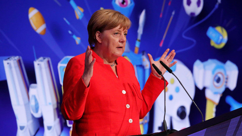 Merkel Eröffnung Gamescom Köln 2017