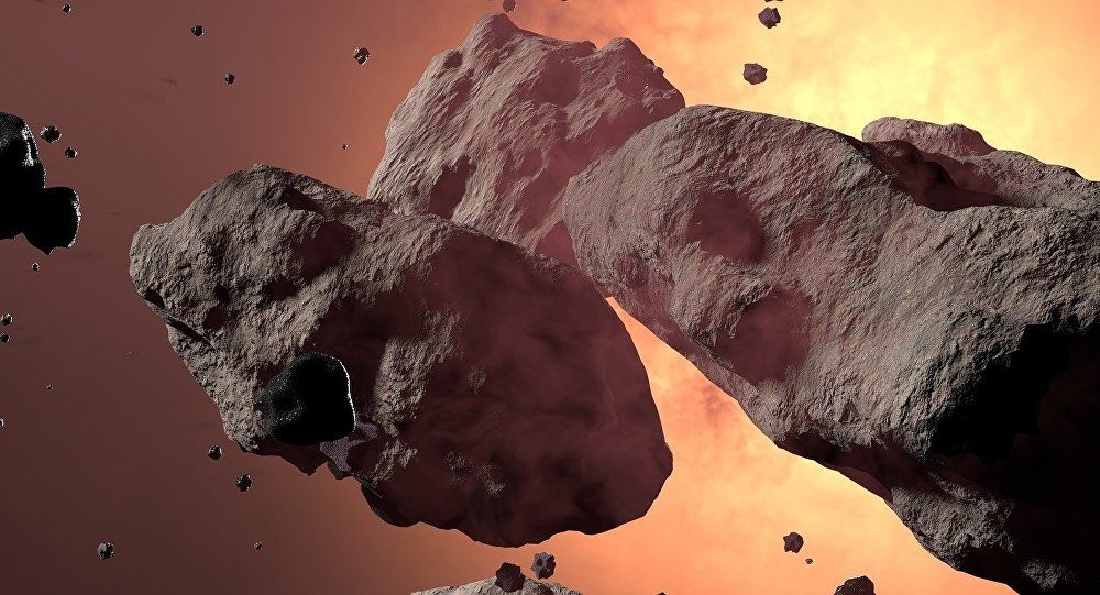 Symbolbild Asteroiden