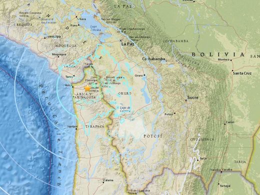 Erdbeben der Stärke 6,3 erschüttert den Norden Chiles