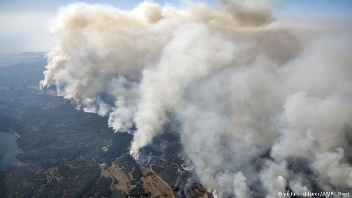 USA Kalifornien Waldbrände Großbrand