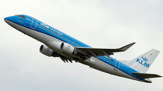 KLM airplane