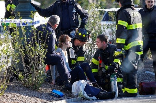 Auto-Anschlag New York Versorgung von Verletzten