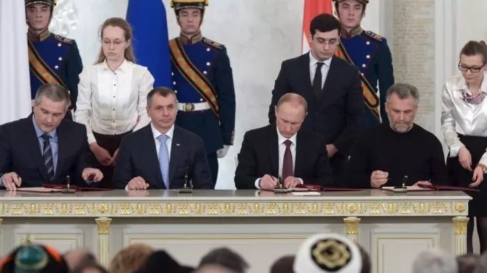 Putin Unterzeichnung