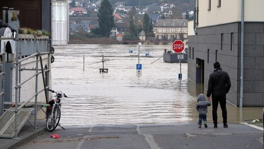 Hochwasser Rhein
