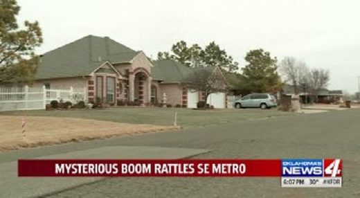 Mystery boom in central Oklahoma