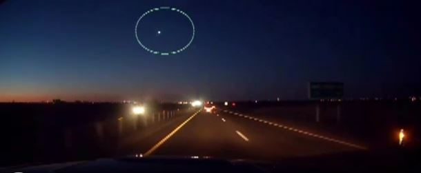 Fireball over OK, Meteor in Oklahoma City mit Dash Cam aufgenommen