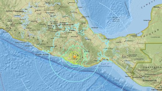 mexico earthquake February 2018