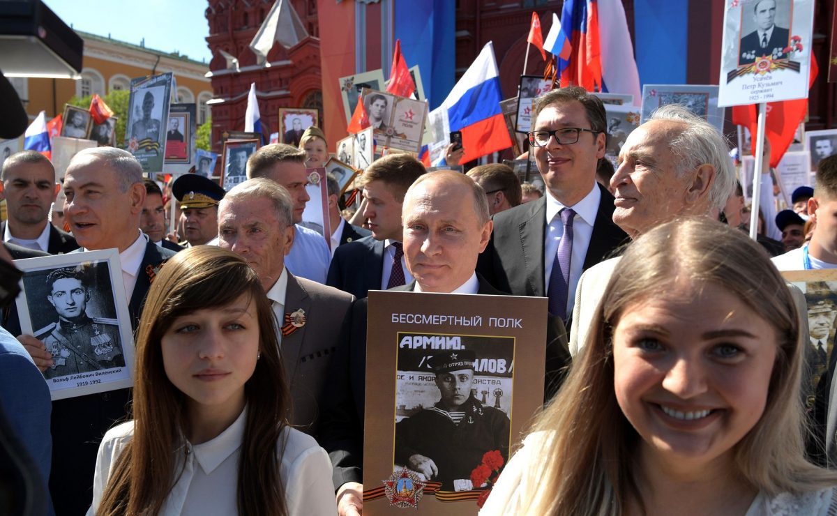 Putin Marsch Moskau
