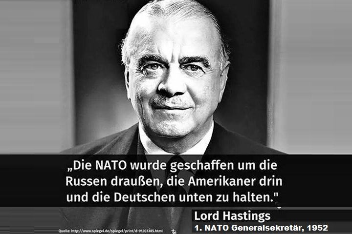 NATO Aussage Lord Hastings