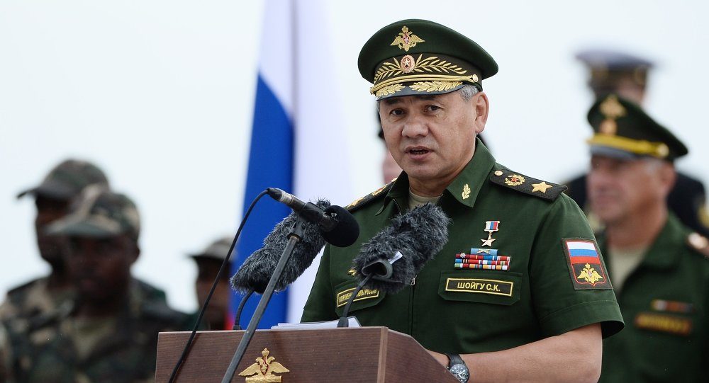 russische Verteidigungsminister Sergej Schoigu