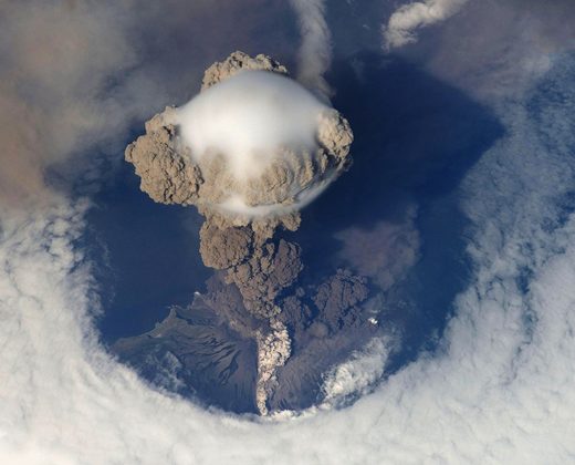 Sarychev volcano 2009
